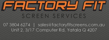 Factory Fit Screens - Yatala, QLD 4207 - (07) 3804 6274 | ShowMeLocal.com