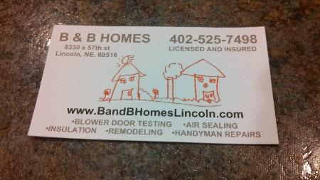 B & B Homes - Lincoln, NE 68516-6413 - (402)525-7498 | ShowMeLocal.com