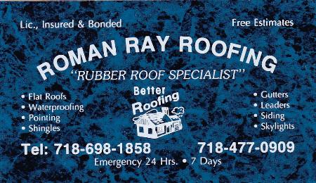 Roman Ray Roofing - Brooklyn, NY 11228 - (917)295-4543 | ShowMeLocal.com