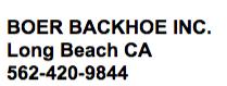 Boer Backhoe Inc - Long Beach, CA 90808 - (562)420-9844 | ShowMeLocal.com