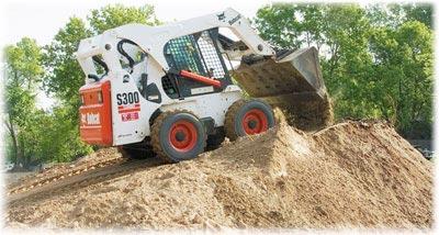 Powerful bobcat loader: Perfect for loading dirt, concrete, rocks & asphalt. It comes with many attachments which makes a BIG difference! The Breaker attachment is useful for: Concrete Demolition, Pool Demolition & loss up hard dirt surfaces. The Grabble Attachment is useful to: pick up & bail down greenery & yard debris for a full compacted load and no extra charge to you! Express Demolition & Hauling 760-489-6001 Poway (760)489-6001