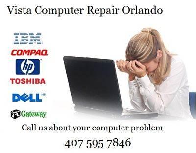 Vista Computer Repair - Orlando, FL 32801 - (407)595-7846 | ShowMeLocal.com