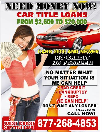 West Coast Car Title Loan LLC - Los Angeles, CA 90023 - (323)266-0660 | ShowMeLocal.com