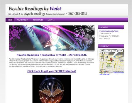 Psychic Readings By Violet - Philadelphia, PA 19103 - (267)386-8515 | ShowMeLocal.com