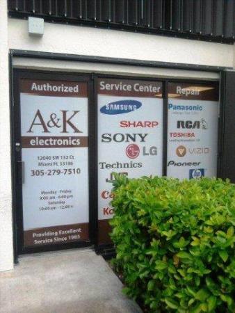 Store Front A & K Electronics - Repairs Only Miami (305)279-7510