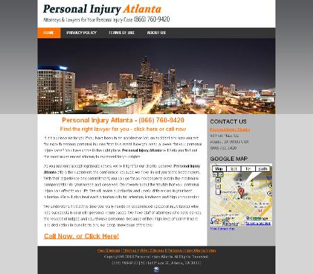 Personal Injury Atlanta - Atlanta, GA 30303 - (866)760-9420 | ShowMeLocal.com