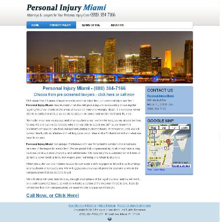 Personal Injury Miami - Miami, FL 33131 - (888)384-7166 | ShowMeLocal.com