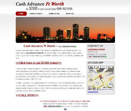 Cash Advance Ft Worth - Fort Worth, TX 76102 - (888)902-8306 | ShowMeLocal.com