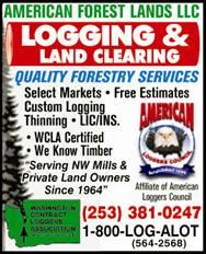 American Forest Lands Washington Logging Company LLC - Maple Valley, WA 98038 - (425)432-5004 | ShowMeLocal.com