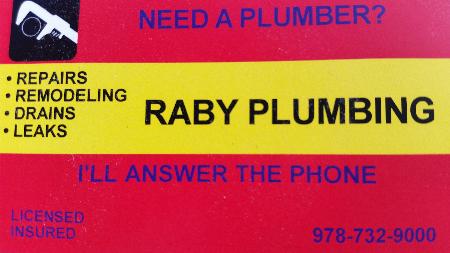 Raby Plumbing - Lowell, MA 01852 - (978)743-9936 | ShowMeLocal.com