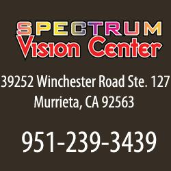 Spectrum Vision Center - Murrieta, CA 92563 - (951)239-3439 | ShowMeLocal.com