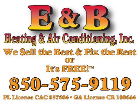 E & B Heating & Air Conditioning, Inc. - Tallahassee, FL 32304 - (850)575-9119 | ShowMeLocal.com