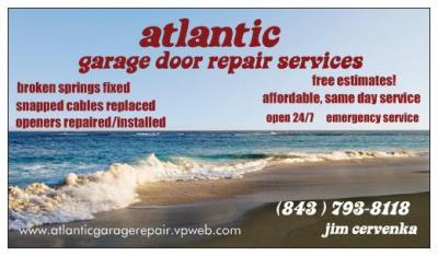 Atlantic Garage Door Repair Services Myrtle Beach (843)793-8118