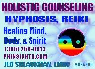 Holistic Counseling, Hypnosis, Reiki Energy Healing - Miami, FL 33176 - (305)259-0013 | ShowMeLocal.com