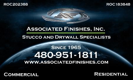 Associated Finishes Drywall & Stucco - Scottsdale, AZ 85260 - (480)951-1811 | ShowMeLocal.com