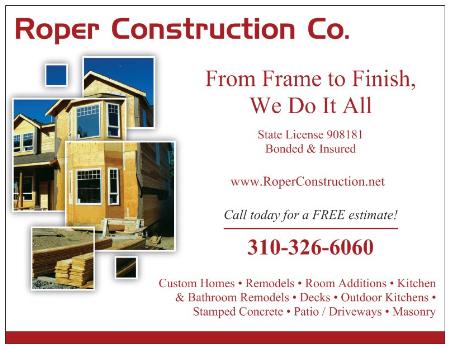 Roper Construction Co. - Harbor City, CA 90710 - (310)326-6060 | ShowMeLocal.com