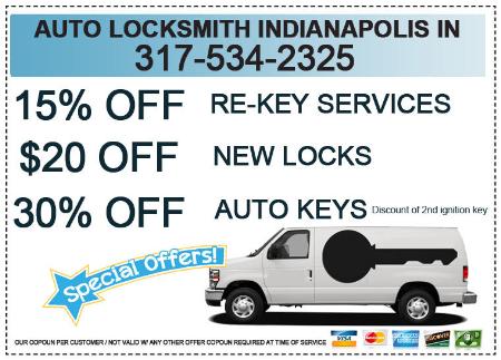 Indy Locksmith & Auto Key Indianapolis (317)534-2325