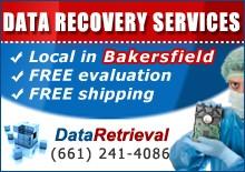 Data Retrieval Bakersfield - Bakersfield, CA 93309 - (661)241-4086 | ShowMeLocal.com