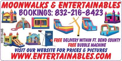 Moonwalks & Entertainables - Sugar Land, TX 77479 - (832)216-8423 | ShowMeLocal.com