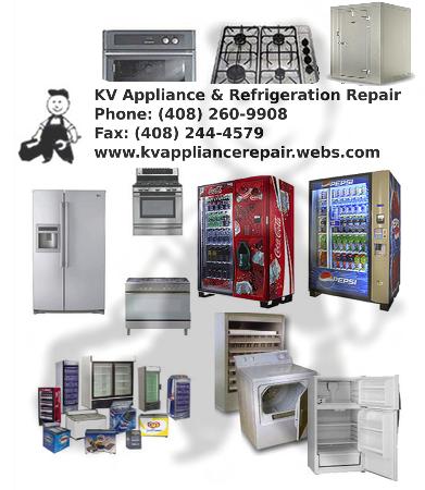KV Appliance Repair - Santa Clara, CA 95117 - (408)260-9908 | ShowMeLocal.com