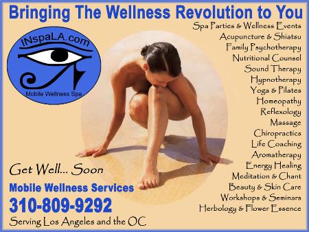 INspaLA.com Mobile Wellness Spa Santa Monica (323)546-7724