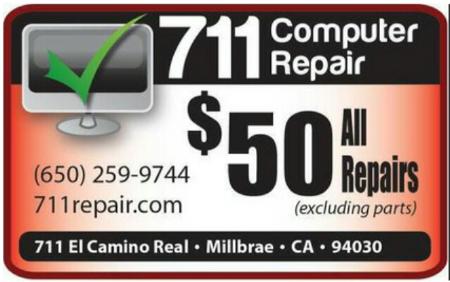 711 Computer Repair - Millbrae, CA 94030 - (650)259-9744 | ShowMeLocal.com