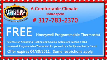 A Comfortable Climate - Indianapolis, IN 46203 - (317)342-4798 | ShowMeLocal.com
