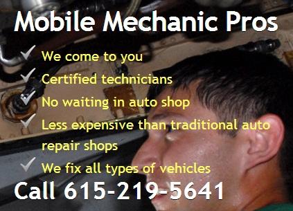 Mobile Mechanic Nashville - Nashville, TN 37201 - (615)219-5641 | ShowMeLocal.com
