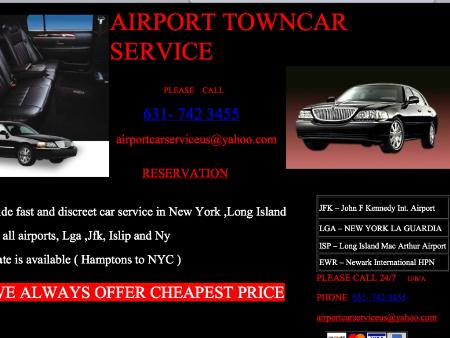 Airport Car Service - Smithtown, NY 11787 - (631)974-3583 | ShowMeLocal.com