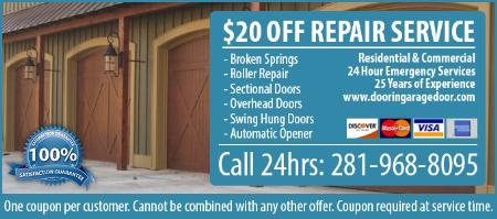 Garage Door Rollers Repair - Alvin, TX 77512 - (281)968-8095 | ShowMeLocal.com