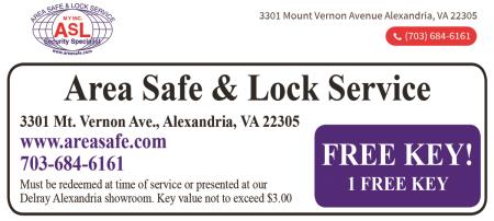 Area Safe & Lock Service Alexandria (703)684-6161