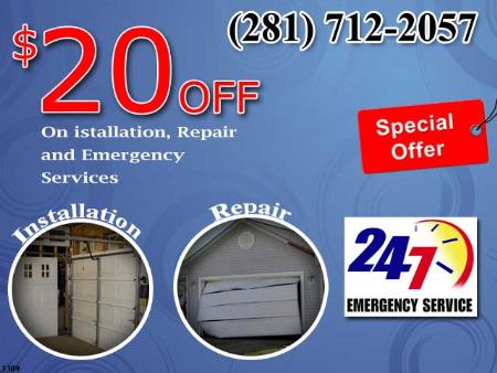 24 Hour Garage Door Service - Katy, TX 77449 - (281)712-2057 | ShowMeLocal.com