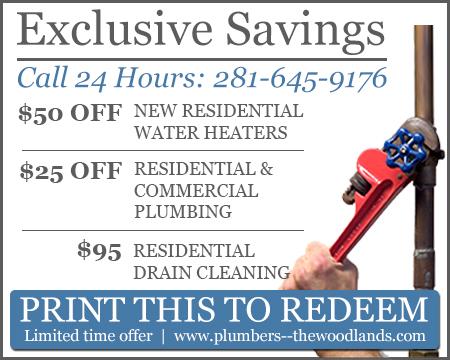 Plumbers The Woodlands TX - The Woodlands, TX 77387 - (281)645-9176 | ShowMeLocal.com