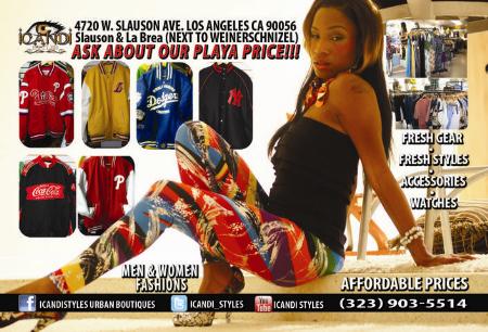 MEN AND WOMEN CLOTHING Icandi Styles Boutique Los Angeles (323)903-5514