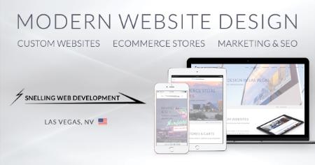 Snelling Web Development specializes in custom websites, ecommerce store websites, marketing design & SEO services for clients who appreciate the highest quality work, reliability, and personalized services. We're located in Las Vegas, NV, and provide our services nationwide. Snelling Web Development Las Vegas (702)341-5358