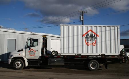 Our Portable Vault, great for short term Storage. Call today! Riverside Storage Moncton (506)854-9724
