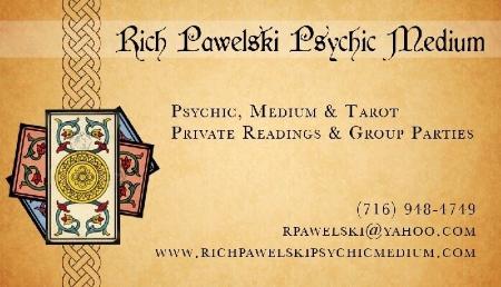 Rich Pawelski Psychic Medium Cheektowaga (716)948-4749