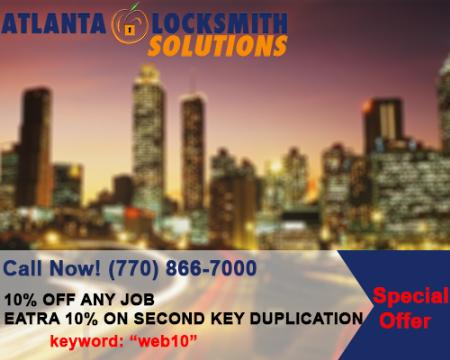 Atlanta Locksmith Solutions - Atlanta, GA 30338 - (770)866-7000 | ShowMeLocal.com