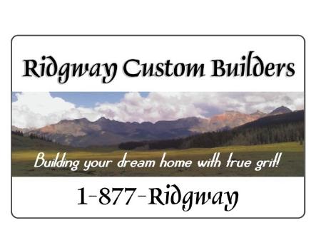 Ridgway Custom Builders - Telluride, CO 81435 - (877)743-4929 | ShowMeLocal.com