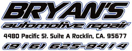 Bryan's Automotive Repair - Rocklin, CA 95677 - (916)625-9414 | ShowMeLocal.com