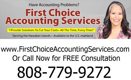 First Choice Accounting Services - Aiea, HI 96701 - (808)779-9272 | ShowMeLocal.com