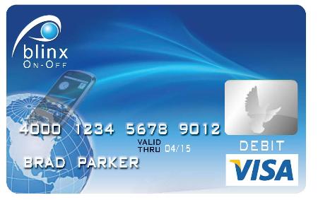 Blinx On-Off Visa Prepaid Card - Minneapolis, MN 55427 - (763)253-2670 | ShowMeLocal.com