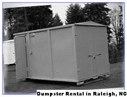 Dumpster Rental Raleigh (919)336-4084