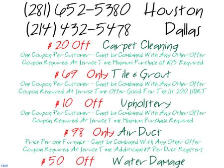 Dallas Carpet Cleaning - Dallas, TX 75231 - (214)432-5478 | ShowMeLocal.com