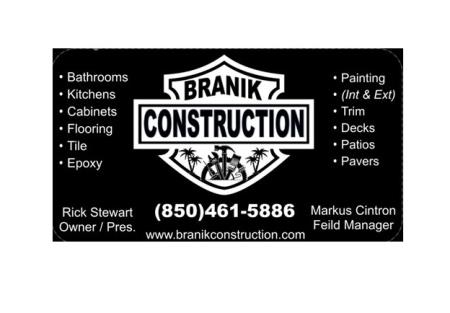 Branik Construction - Navarre, FL - (850)461-5886 | ShowMeLocal.com