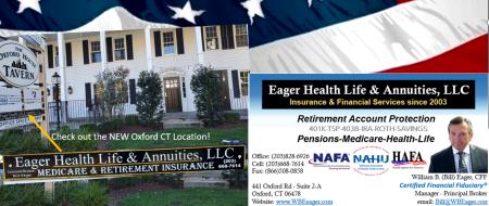 Eager Health Life & Annuities, LLC - Oxford, CT 06478 - (203)828-6926 | ShowMeLocal.com