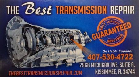 The Best Transmission Repair - Kissimmee, FL 34744 - (407)530-4722 | ShowMeLocal.com
