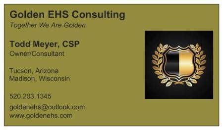 Golden Ehs Consulting Tucson (520)203-1345