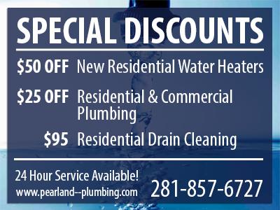 Plumbing Repair Service in Pearland TX Pearland (281)857-6727