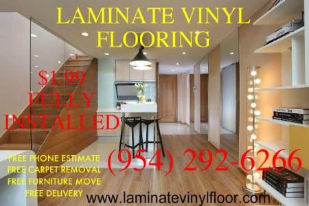 Laminate Vinyl Floor - Hollywood, FL 33020 - (954)292-6266 | ShowMeLocal.com